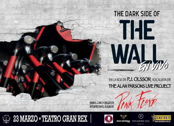 THE DARK SIDE OF THE WALL, 23 DE MARZO, 20.30 HS. TEATRO GRAN REX